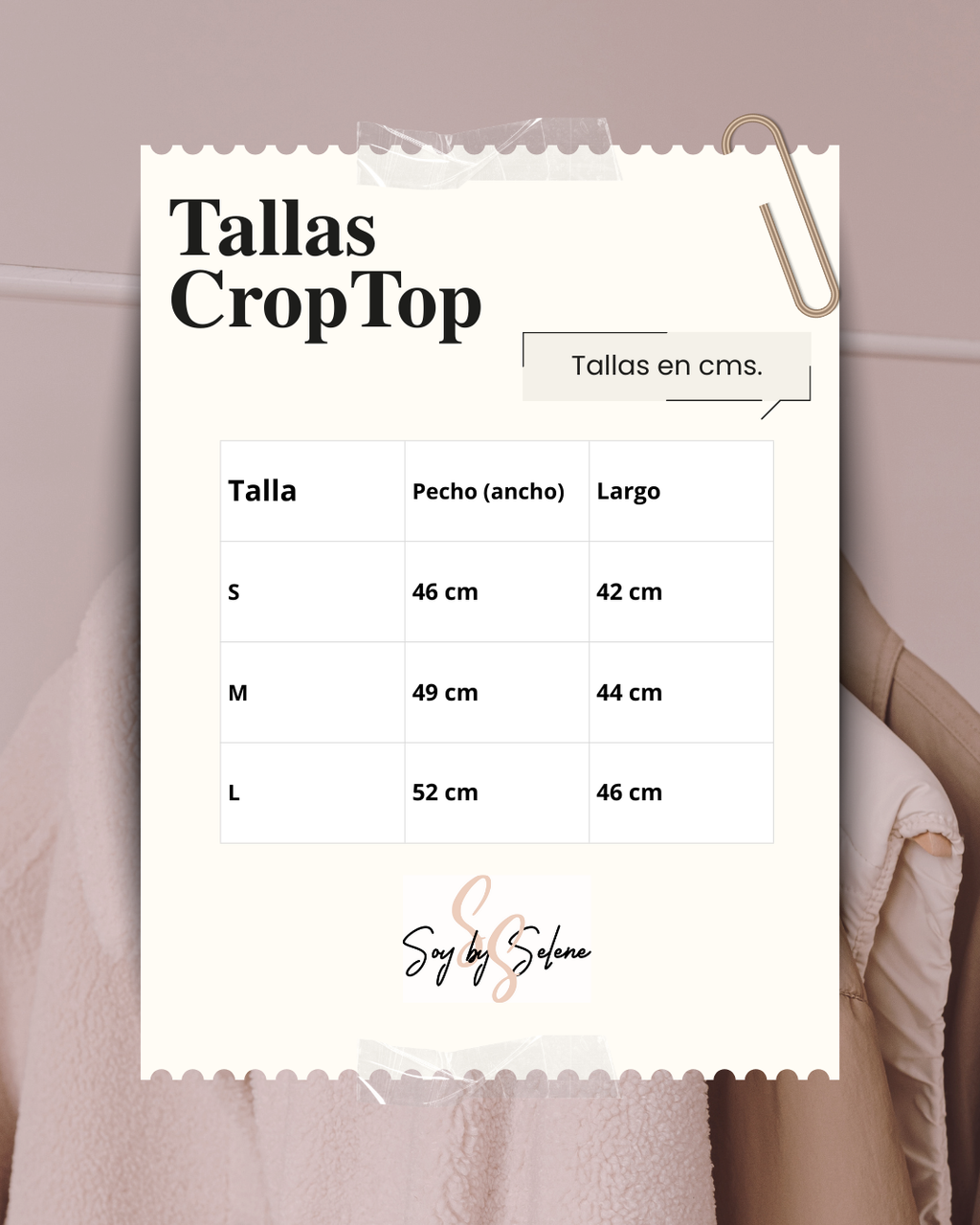 Playera Crop Top "Soy by Selene"